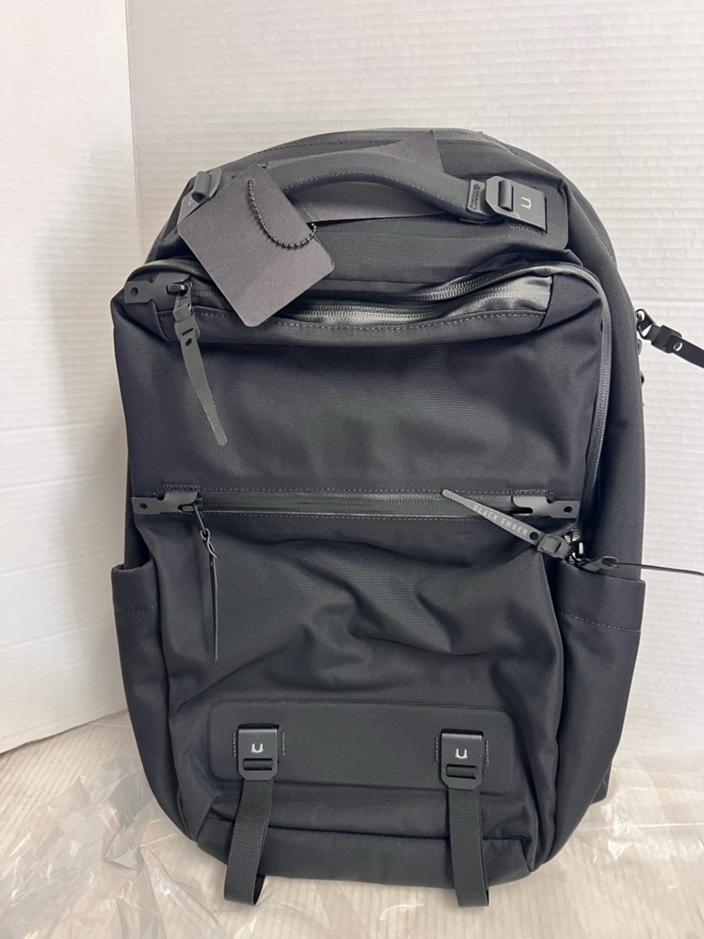 Black Ember Citadel H2 (25L) Backpack w/ Compression Straps
